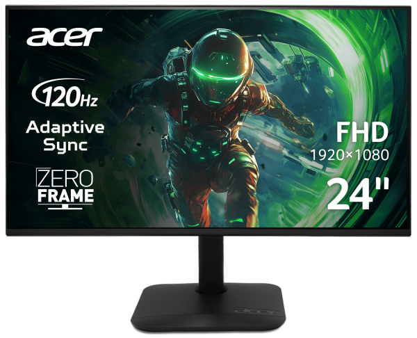 ������� 23.8" Acer KA242YGbip (UM.QX2EE.G07) Black - �������� 1