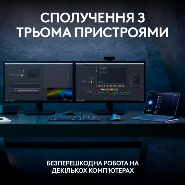 ��������� Logitech MX Keys S, Wireless, Plus Palmrest, Graphite (L920-011589) - �������� 10
