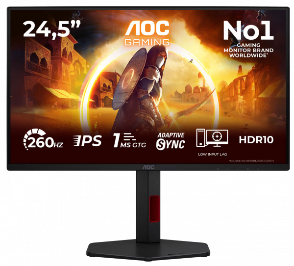 ������� 24.5" AOC 25G4ZR Black - �������� 1