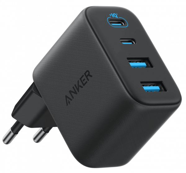 ��������� �������� ������� Anker Zolo Charger - 50W, 2xUSB-C & 2xUSB-A Black (A121EG11) - �������� 1