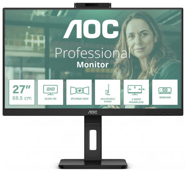 ������� 27" AOC Q27P3QW Black - �������� 1