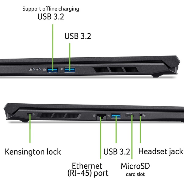 ������� Acer Nitro V 16 AI ANV16-42-R2LB (NH.U1KEU.007) Shale Black - �������� 12