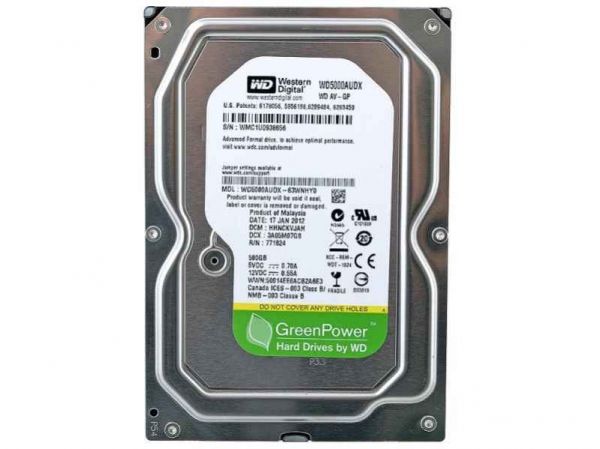 Western Digital AV-GP 500GB 32MB WD5000AUDX 3.5 SATA III - �������� 1