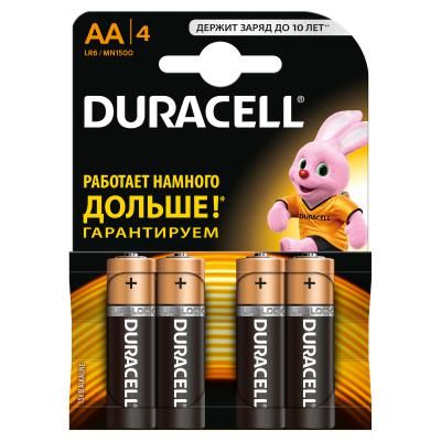 ��������� AA MN1500 LR06 * 4 Duracell (5000394052536 / 81551270) - �������� 1
