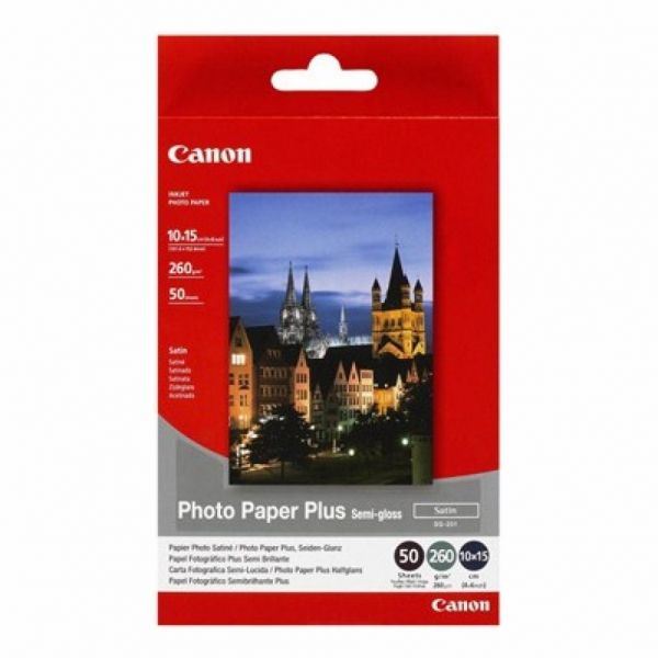 ������ Canon 10x15 Photo Paper+ SG-201 (1686B015) - �������� 1