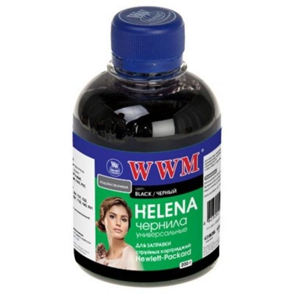 ������� WWM HP Universal HELENA, 21/27/54/56/121/122/129/130/131/132/140/901, Black, 200 ��, ������������ (HU/B) - �������� 1