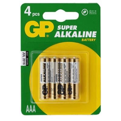  Gp AAA LR3 Super Alcaline * 4 (24A-U4 / 4891199000058) -  1