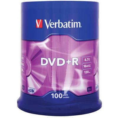 ���� DVD+R 100 Cake VERBATIM 4.7GB, 16X (43551) - �������� 2