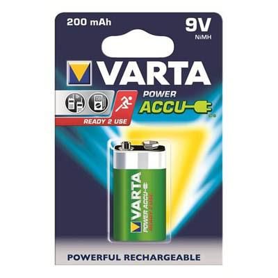  Varta  Power Accu 6F22 9V 200m (56722101401) -  1