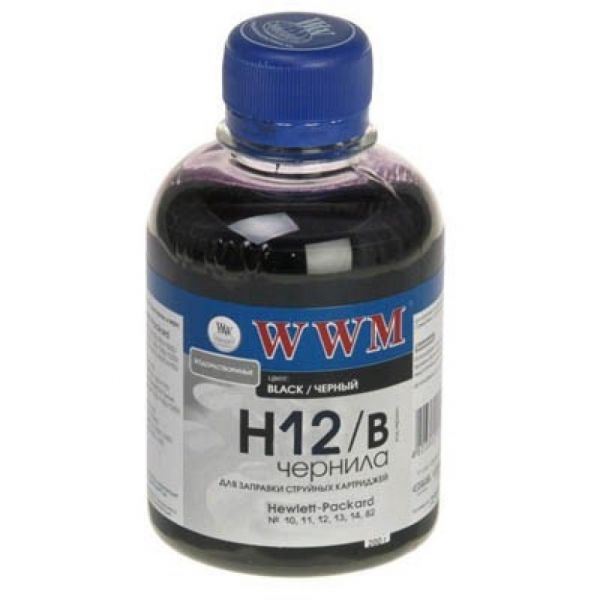 ������� WWM HP 10/11/12/13/14/82/88, Black, 200 � (H12/B) - �������� 1