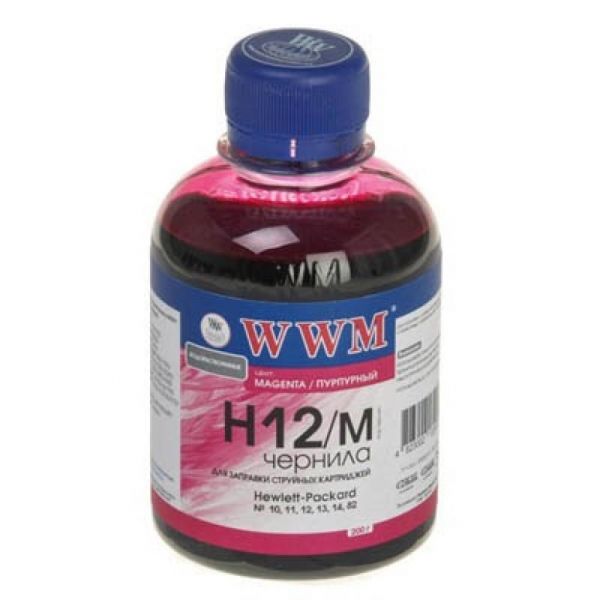 ������� WWM HP 10/11/12/13/14/82, Magenta, 200 ��, ������������ (H12/M) - �������� 1
