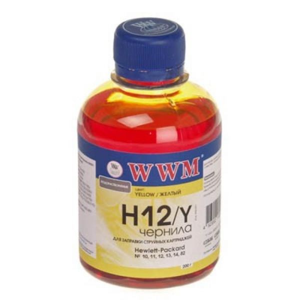 ������� WWM HP 10/11/12/13/14/82, Yellow, 200 ��, ������������ (H12/Y) - �������� 1