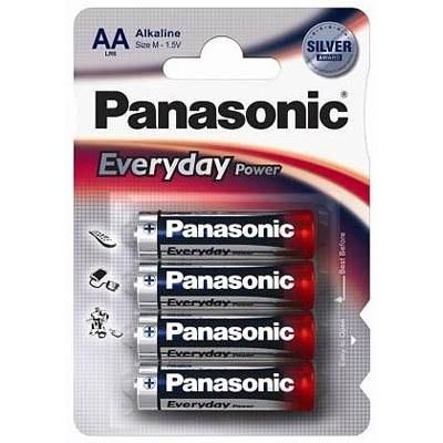   Panasonic EVERYDAY POWER AA BLI 4 ALKALINE (LR6REE/4BR) -  1