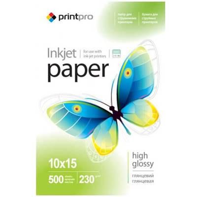 �������� PrintPro, ���������, A6 (10x15), 230 �/�, 500 ��� (PGE2305004R) - �������� 1