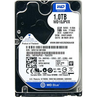 ������� ���� ��� �������� 2.5" 1TB WD (WD10JPVX) - �������� 1