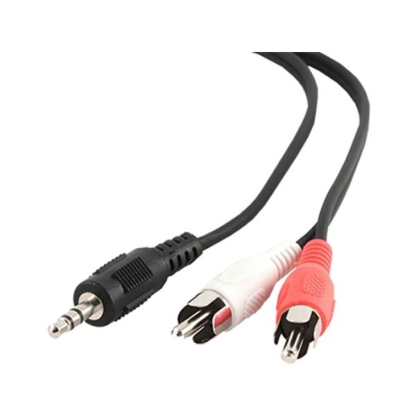 ������ Audio DC3.5>2RCA mini-jack (M) > 2�������� (M) Cablexpert 2.5 � (CCA-458-2.5M) - �������� 1