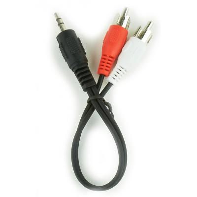  Audio DC3.5>2RCA mini-jack (M) > 2  (M) Cablexpert 0.2  (CCA-458/0.2) -  1