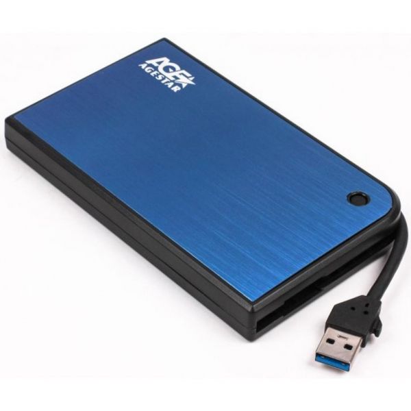   2.5", USB 3.0,  Agestar 3UB 2A14 (Blue) -  1