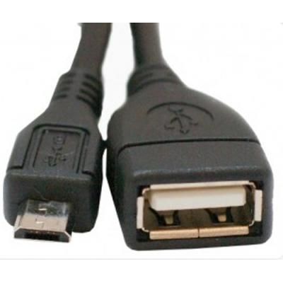   USB 2.0 Micro 5P to AF OTG 0.8m Atcom (16028) -  1