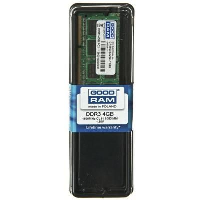 ������ ���'�� ��� �������� SoDIMM DDR3L 4GB 1600 MHz Goodram (GR1600S3V64L11S/4G) - �������� 2