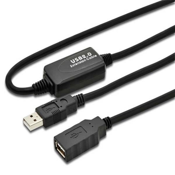   USB 2.0 AM/AF 10.0m active Digitus (DA-73100-1) -  1