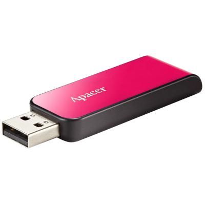 USB   Apacer 32GB AH334 pink USB 2.0 (AP32GAH334P-1) -  3