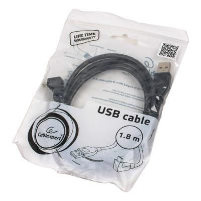 ���� ������ USB 2.0 Micro 5P to AF 1.8m Cablexpert (CCP-mUSB2-AMBM90-6) - �������� 3