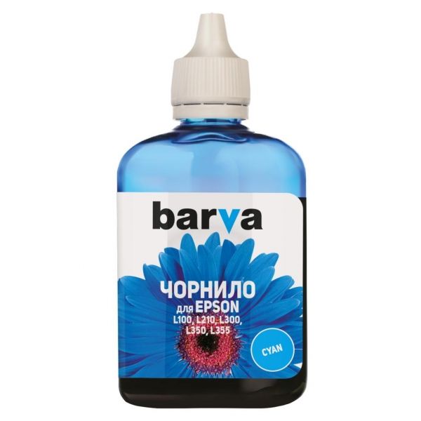 ������� Barva Epson L100 / L110 / L120 / L200 / L210 / L300 / L350 / L355 / L550 / L555 / L1300, Cyan, 90 � (L100-400) - �������� 1