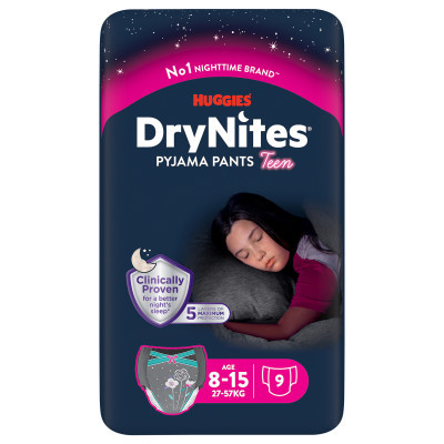  Huggies DryNites   8-15  9  (5029053527604) -  1