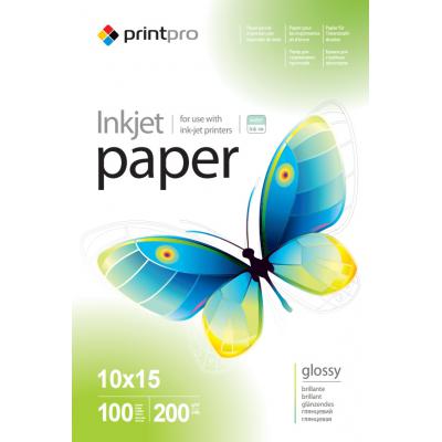���������� PrintPro ���������, A6 (10x15), 200 �/�, 100 �� (PGE2001004R) - �������� 1