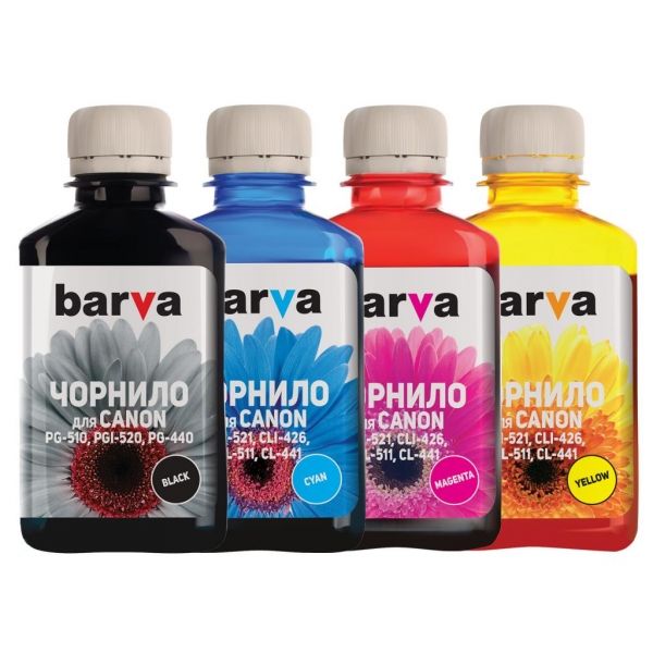 ������� Barva CANON PGI-520BL + CLI-521 C/M/Y 4�180� (CPGI520-180-MP) - �������� 1