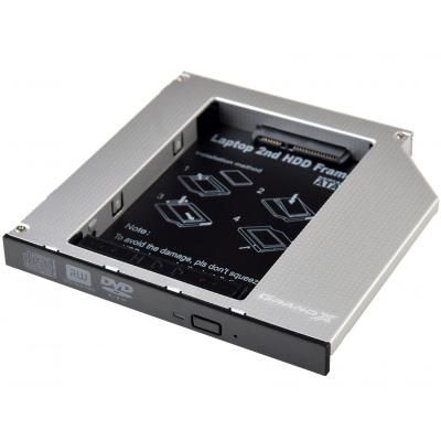 - Grand-X HDD 2.5'' to notebook 12.7 mm ODD SATA/mSATA (HDC-25N) -  1
