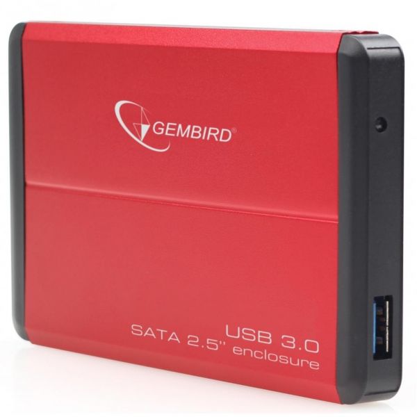   2,5" Gembird EE2-U3S-2-R Red SATA USB3.0 -  1