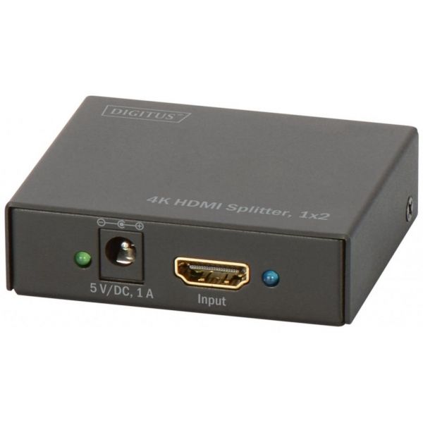 Digitus HDMI (INx1 - OUTx2), 4K DS-46304 -  1