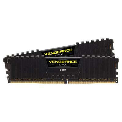 ������ ���'�� ��� ����'����� DDR4 16GB (2x8GB) 2400 MHz Vengeance LPX Black Corsair (CMK16GX4M2A2400C14) - �������� 2
