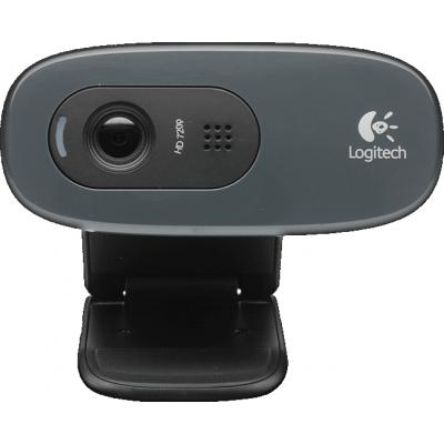 - WEB  Logitech HD C270 (960-001063) Black / 3Mp / 1280x720 / USB2.0 /  -  1