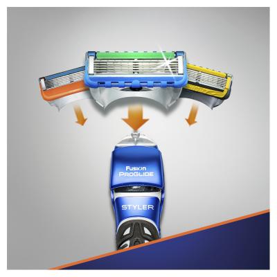 ������ Gillette Fusion ProGlide Styler � ��������+3 ������� ��� ������/���� (7702018273386) - �������� 7