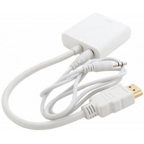  HDMI to VGA, 0,15 , Extradigital, 30 AWG, Gold, PVC, Hi-Speed (KBH1645) -  3