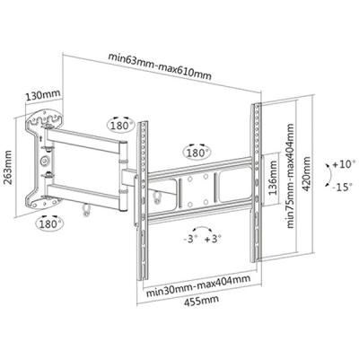� ��������� Brateck LPA52-443WL - �������� 2