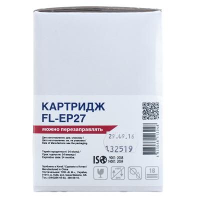 �������� Canon EP-27, Black, LBP-3200, MF3110/3228/3240/5630/5650/5730/5750/5770, 2500 ����, Free Label (FL-EP27) - �������� 3