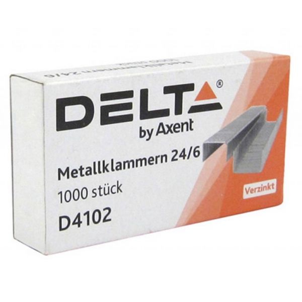    24/6, up to 30 sheets, 1000  Delta by Axent (D4102) -  1