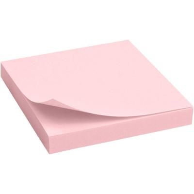    Axent with adhesive layer 75x75, 100sheets., pastel pink (2314-03-) -  1
