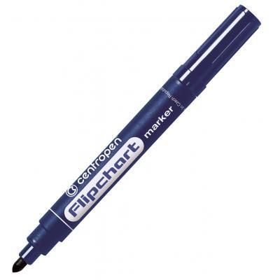 ������ Centropen Flipchart 8550 2,5 ��, round tip, blue (8550/03) - �������� 1