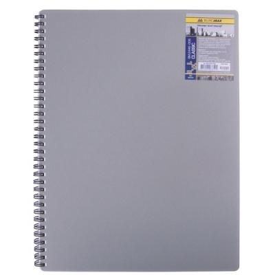  Buromax spiral side, 6, 80sheets, CLASSIC, square, gray (BM.2589-009) -  1
