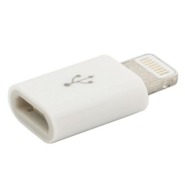  microUSB <-> iPhone5, Extradigital, White (KBA1648) -  3