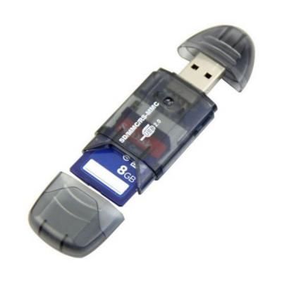 ��������� ����������� ����-���� ST-Lab SD/ SDHC/ MMC /RS-MMC (U-371 black) - �������� 3