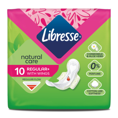 ������������� ��������� Libresse Natural Care Ultra Clip Normal 10 �� (7322540523300) - �������� 2
