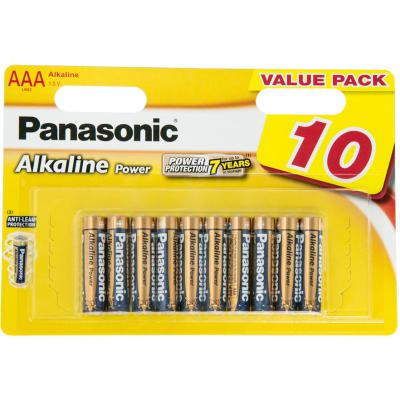   LR03-AAA Panasonic ALKALINE POWER AAA BLI 10 (LR03REB/10BW) -  1