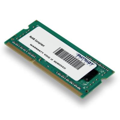     SoDIMM DDR3L 4GB 1600 MHz Patriot (PSD34G1600L81S) -  1
