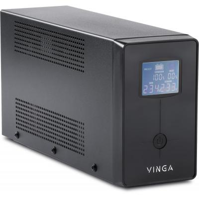    Vinga LCD 600VA metal case (VPC-600M) -  2